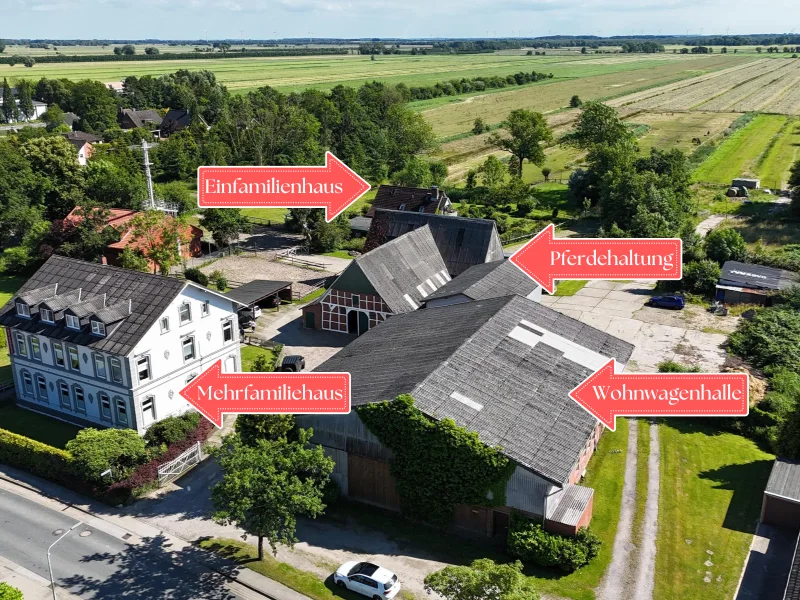 17! (4) - Haus kaufen in Cuxhaven - Immobilienensemble im Zentrum Lüdingworth