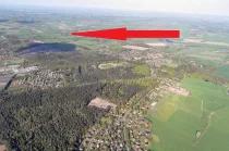 Luftbild Hechthausen und Kleinwörden