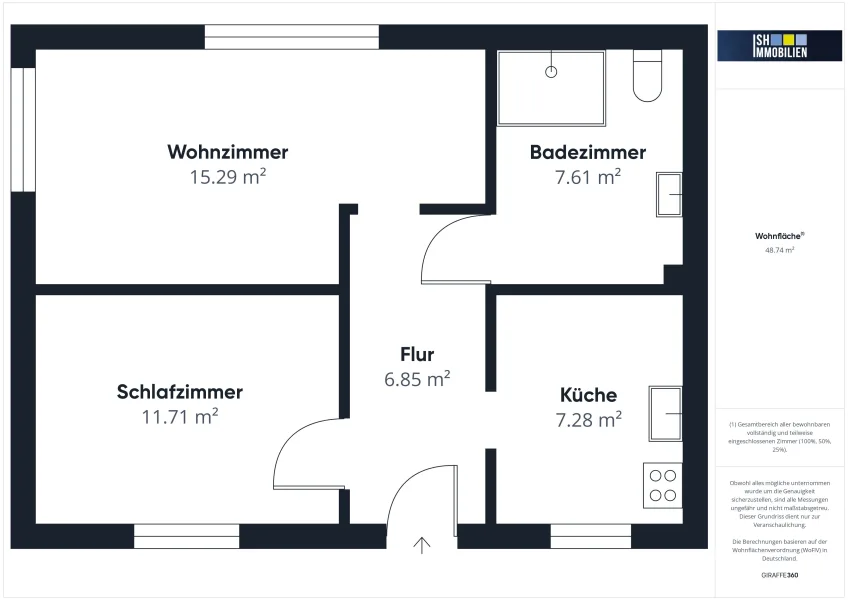 Grundriss Einliegerwohnung