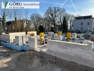 Baustelle Februar