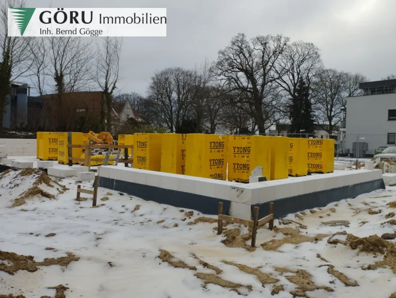 Baustelle Januar 2024 - Wohnung kaufen in Bergen - Großzügige 3-Raum-Wohnung im Zentrum der Inselhauptstadt Bergen auf Rügen !