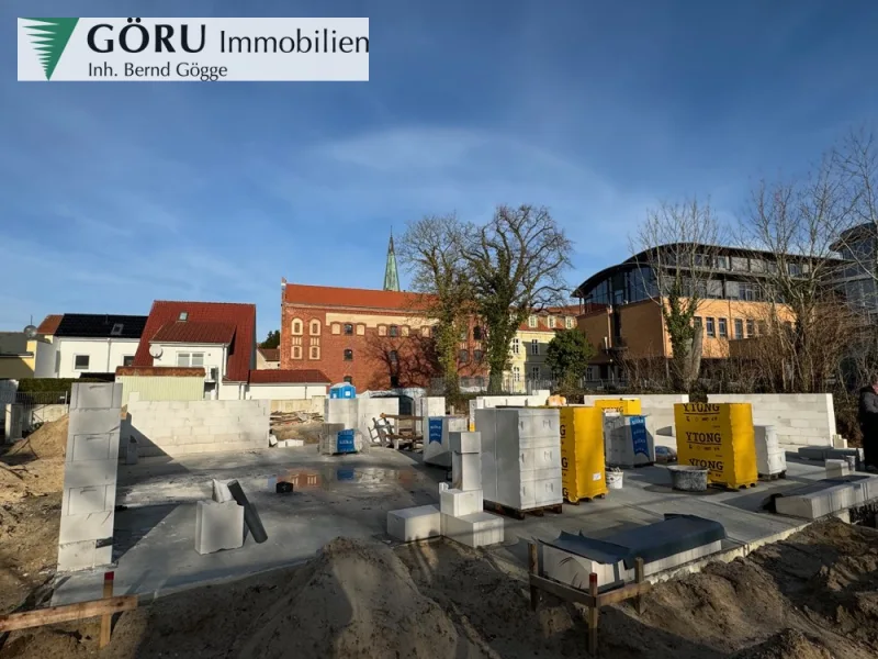 Baustelle Februar