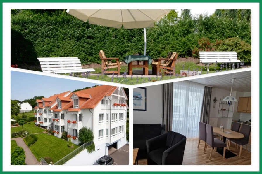 Collage - Wohnung kaufen in Binz - Gemütliche Ferienwohnung im Ostseebad Binz!