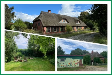 Collage - Haus kaufen in Garz - Mehrgenerationenhaus mitten in unberührter Natur !