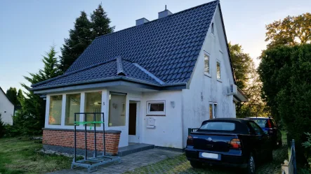 Einfamilienhaus Wistedt Tostedt Landkreis Harburg Buchholz maison Immobilien - Haus kaufen in Wistedt - Einfamilienhaus für Handwerker oder die, die es werden wollen