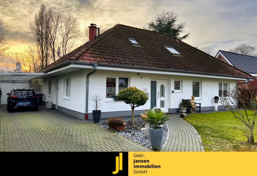 Titelbild  - Haus kaufen in Ringe / Neugnadenfeld - Top gepflegter Bungalow auf Traumgrundstück! Keine Käuferprovision!