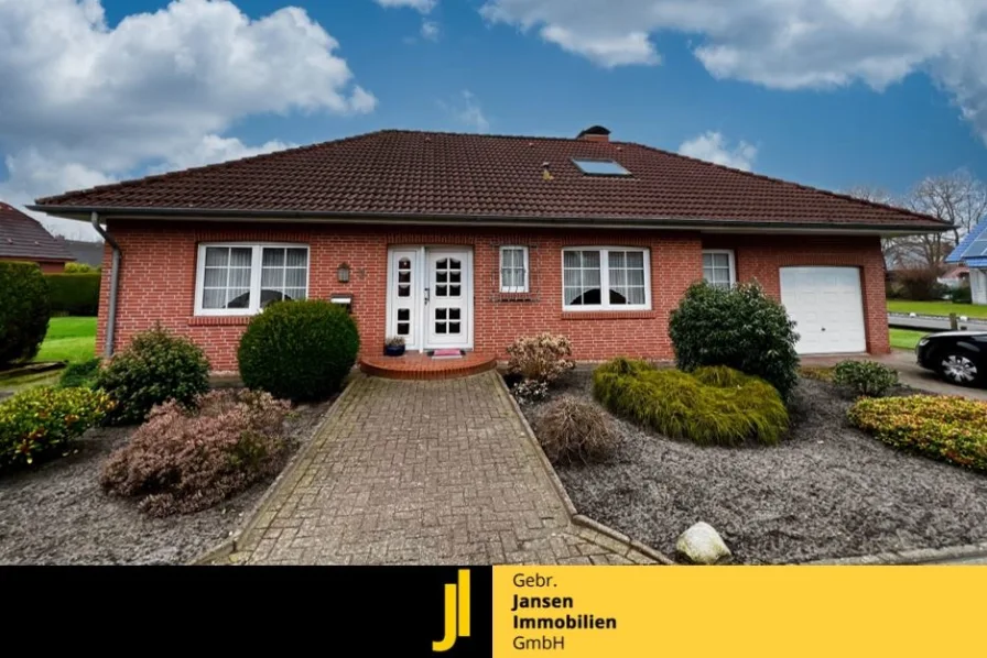  - Haus kaufen in Westoverledingen / Völlenerfehn - Probier's mal mit Gemütlichkeit! Schöner Bungalow in Völlenerfehn!