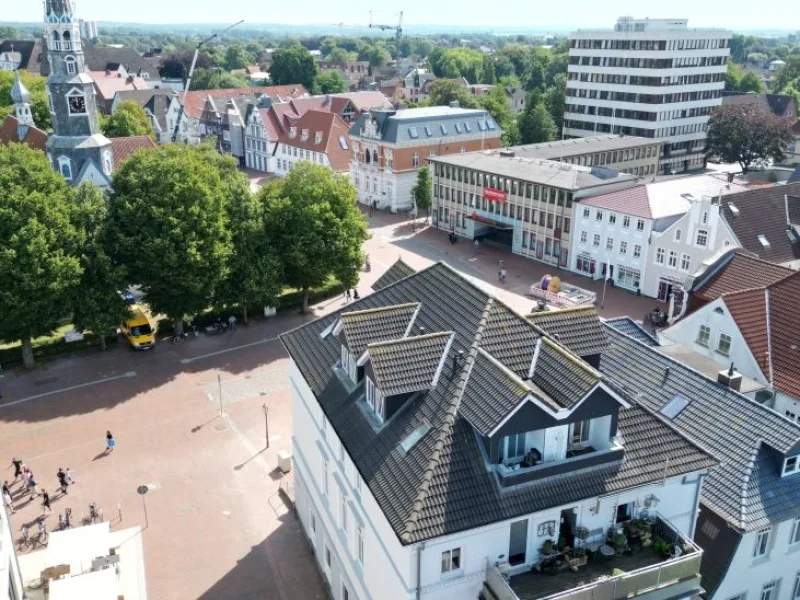 Blick Lage am Markt