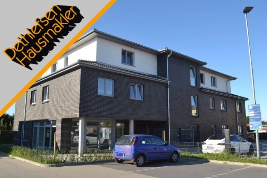  - Wohnung mieten in Brande-Hörnerkirchen - Exklusive, barrierearme 2 Zimmer-Neubau-Wohnung mit Balkon in Brande-Hörnerkirchen, Kreis Pinneberg