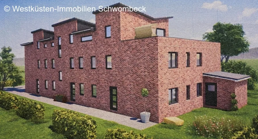 Vorderansicht - Wohnung mieten in Heide -  Schicke 2-Zi.-EG-Whg. mit gehobener Ausstattung in ruhiger Lage!