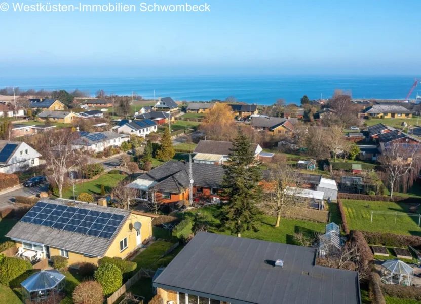 Luftbild Richtung Ostsee