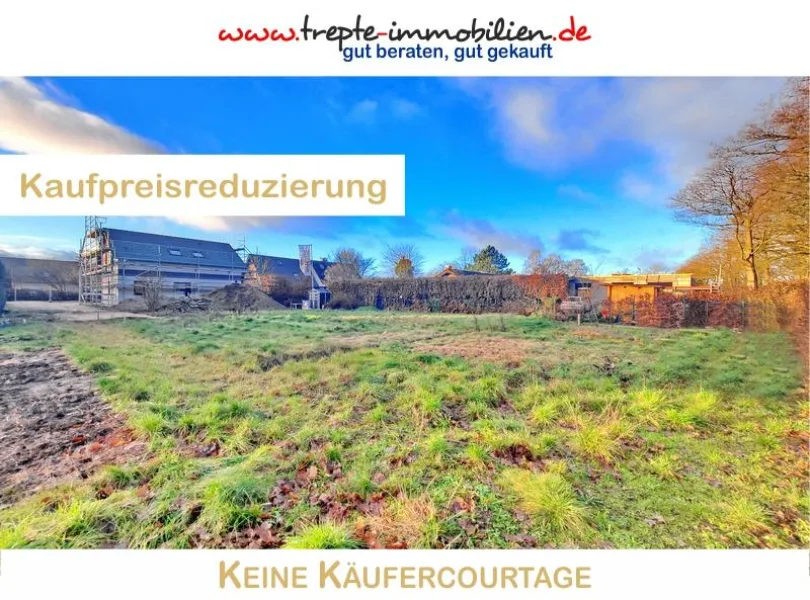 Hauptbild - Grundstück kaufen in Bad Bramstedt - Golfer und Naturfreunde aufgepasst! HIER können SIE bauen!!!