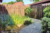 Terrasse mit Garten