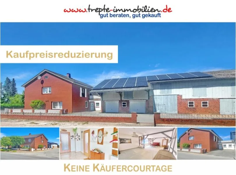 Hauptbild - Haus kaufen in Todesfelde - ***AUFGEPASST!!! MEHRGENERATIONENHAUS*** 250m² + 400m² Stall- und Scheunenfläche auf 1.000m² Grundstück