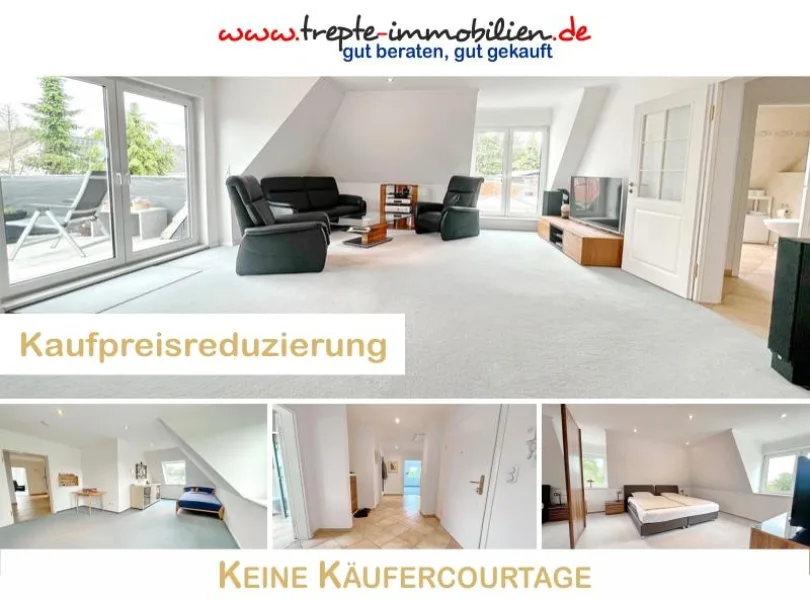 Hauptbild - Wohnung kaufen in Schwarzenbek - Exklusiver 130m² Dach*TERRASSEN*Traum!