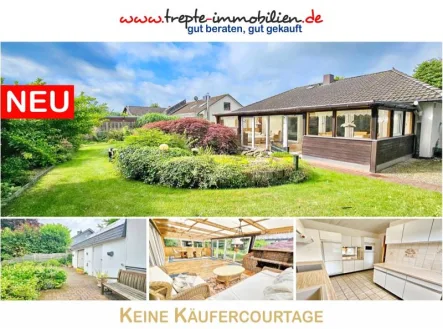 Hauptbild - Haus kaufen in Schenefeld - Bungalow mit Garage - Klasse Grundriss - Fairer Preis !