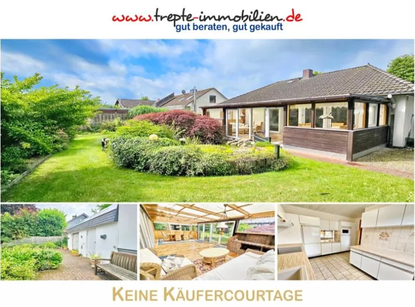 Hauptbild - Haus kaufen in Schenefeld - Bungalow mit Garage - Klasse Grundriss - Fairer Preis !