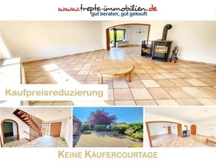 Hauptbild - Haus kaufen in Krempe - * Schicker modernisierter Bungalow mit optimaler Ausbaumöglichkeit * Vollkeller & Garage *