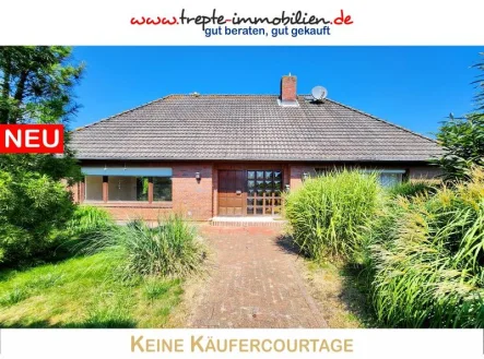 Hauptbild - Haus kaufen in Krempe - * Schicker Bungalow mit optimaler Ausbaumöglichkeit * Vollkeller & Garage *