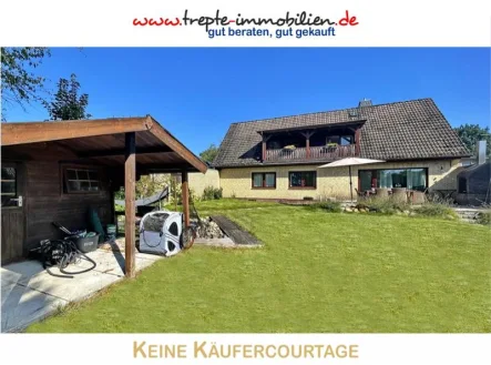 Hauptbild - Haus kaufen in Henstedt-Ulzburg - ** WOW ** Solides EIN-Familienhaus + EINLIEGERWOHNUNG + Garage & Außen-Pool in begehrter Wohnlage in Henstedt-Rhen !!!