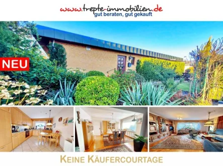 Hauptbild - Haus kaufen in Uetersen - Gerräumiger Bungalow mit Riesengarage in der Rosenstadt Uetersen