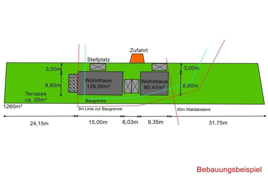 Bebauungsbeispiel