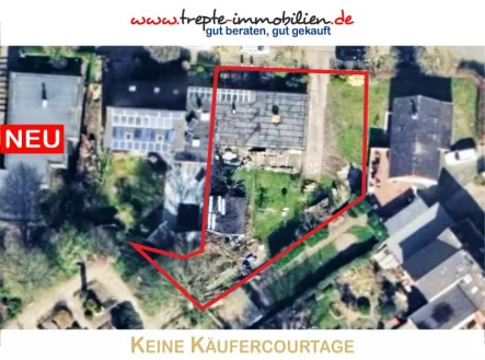 Hauptbild - Haus kaufen in Pinneberg - BESTLAGE in Pinneberg - sanierungsbedürftiger Bungalow auf traumhaftem Baugrundstück !