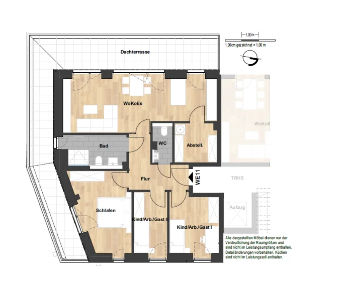 Wohnung 11 Grundriss 