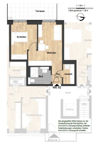 Wohnung 02 Grundriss 