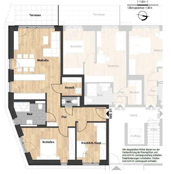 Wohnung 01 Grundriss