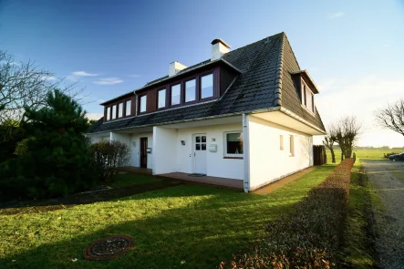  - Haus kaufen in Sylt-Ost / Morsum - Reihenendhaus mit einmaligem Blick in die Morsumer Wiesen