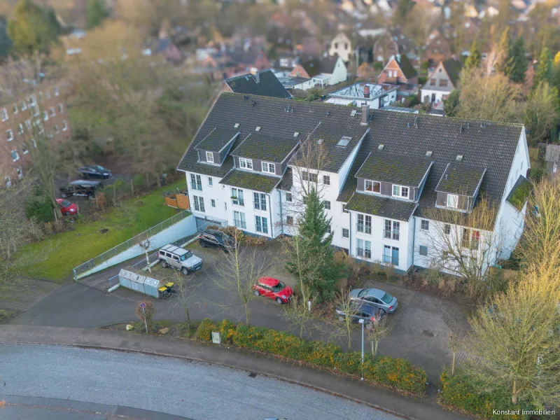 Außenansicht  - Wohnung kaufen in Wedel - Provisionsfrei für den Käufer!Vermietete 1-Zimmer-Wohnung mit TG-Stellplatz in Universitätsnähe