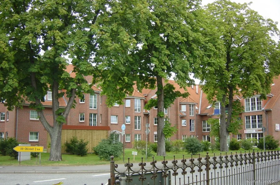 Ansicht 1  - Wohnung mieten in Ammersbek - Frisch gestrichene 2-Zimmer-Erdgeschosswohnung mit eigener Terrasse und Einbauküche in Ammersbek