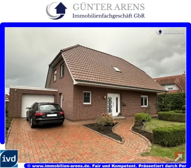 Titelbild - Haus kaufen in Westerstede - gepflegtes Wohnhaus mit Garage an guter Wohnlage in Westerstede