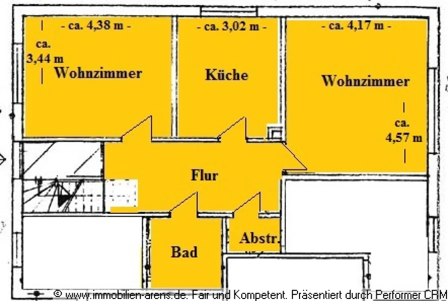 Grundriss EG hinten