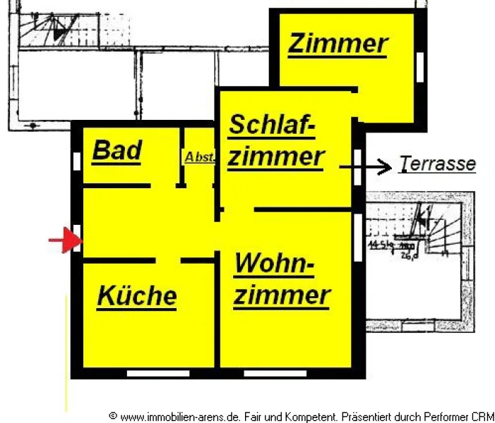 Grundriss EG vorne