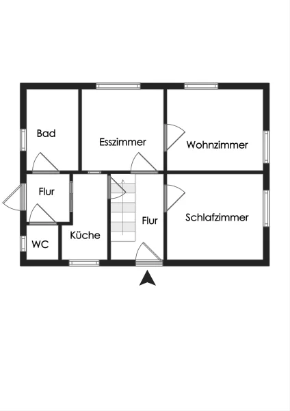 Grundriss Erdgeschoss