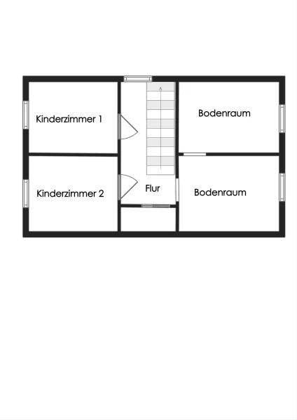 Grundriss Obergeschoss