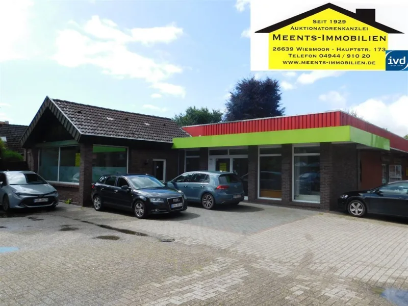 Ansicht - Laden/Einzelhandel mieten in Friedeburg , Ostfriesl - Vermietet! Ladenlokal/Gewerbefläche