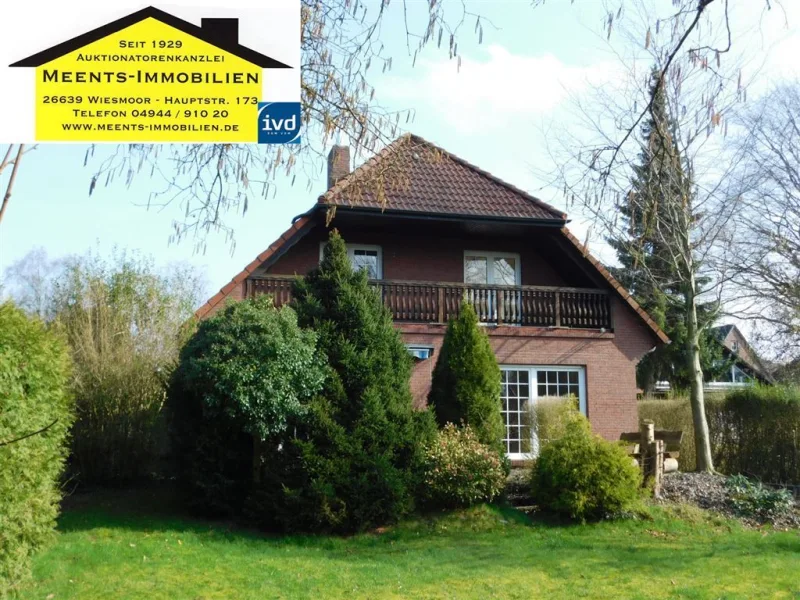Ansicht - Haus kaufen in Wiesmoor - Haus in zentraler bevorzugter Stadtwohnlage!