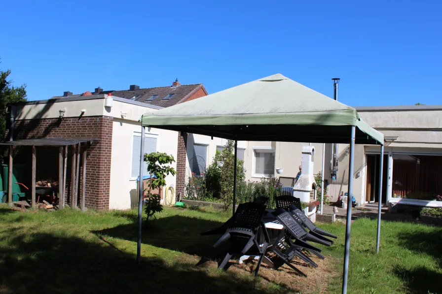 Terrasse am Wohnzimmer