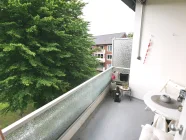 Blick auf den Balkon