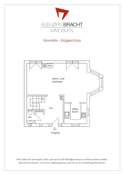  Grundriss Erdgeschoss ohne Gewähr - nicht maßstabsgetreu