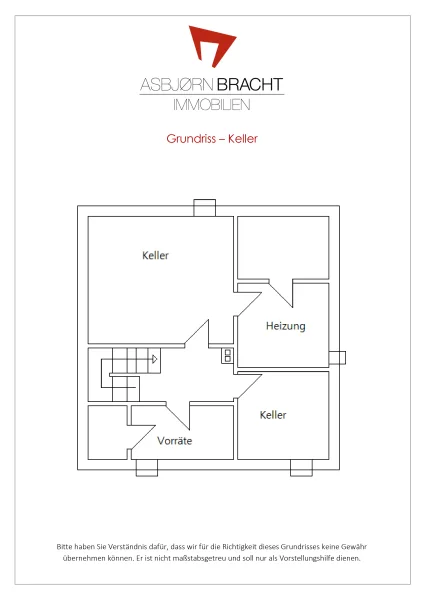  Grundriss Keller ohne Gewähr - nicht maßstabsgetreu