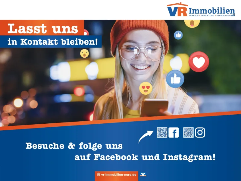 Besuche & folge uns auf Facebook und Instagram!