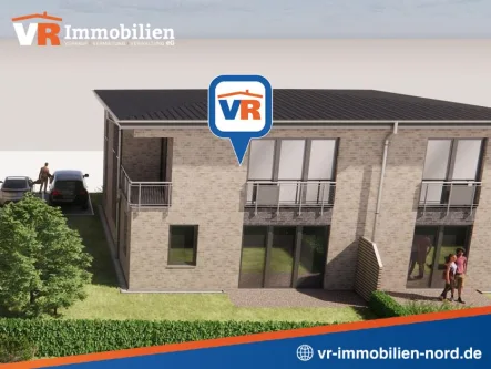 Visualisierung - Wohnung mieten in Handewitt - Tolle Zwei-Zimmer-Wohnung im attraktiven Neubau!