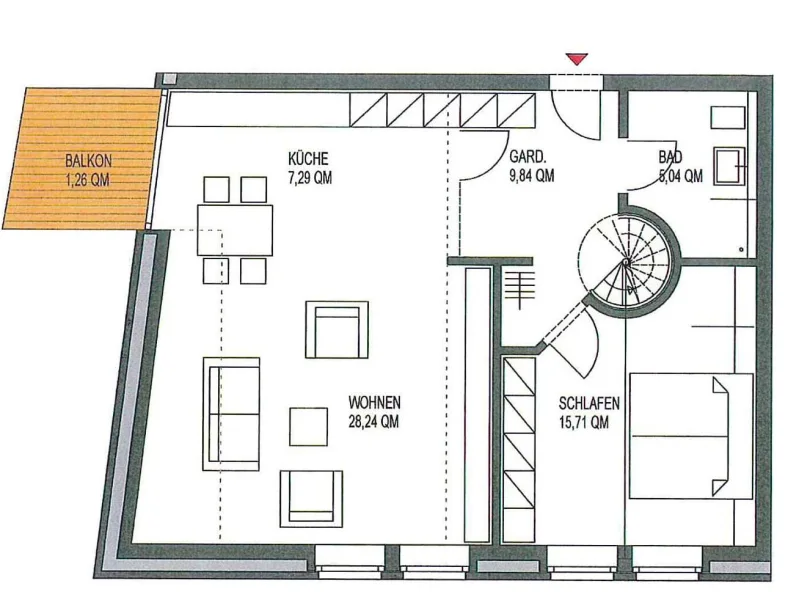 Wohnung 2 OG