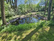 weitere kleine Wasserfläche auf der rechten Seite