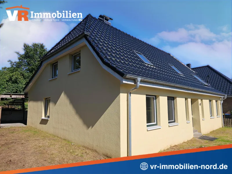 Immobilie mit zwei Wohneinheiten - Haus kaufen in Hanerau-Hademarschen - Wohnen und vermieten: Energetisch saniertes Haus mit 2 separaten Wohneinheiten