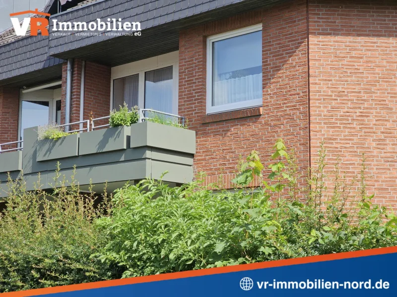 2-Zimmer-Etagenwohnung mit Loggia - Wohnung kaufen in Büdelsdorf - Charmante 2-Zimmer-Eigentumswohnung in zentraler und ruhiger Lage